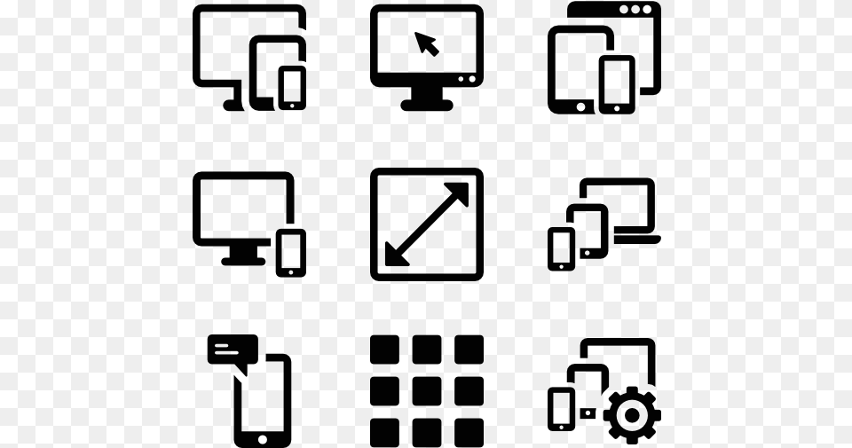 Responsive Web Responsive Icon Free Png Download