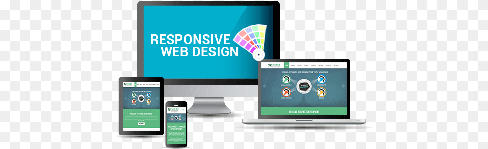 Responsive Website Design Responsive Web Design Amp Development Hd, Computer, Electronics, Pc, Laptop Free Png Download