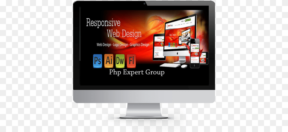 Responsive Website Designing Ball Bearing, Monitor, Computer Hardware, Electronics, Hardware Png