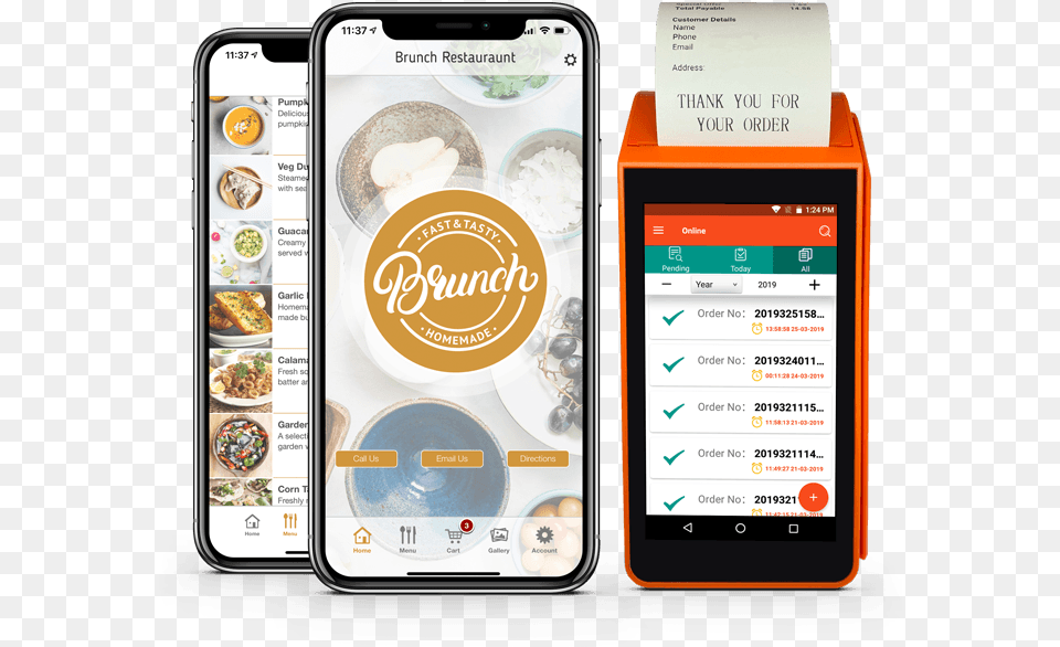 Restaurant Apps Make Your Own App Without Coding Technology Applications, Electronics, Mobile Phone, Phone, Text Free Png Download