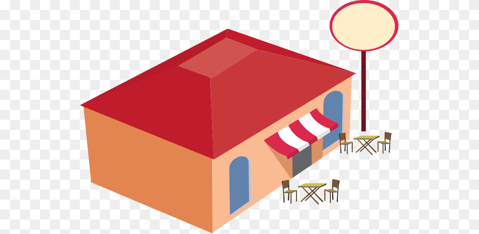 Restaurant Building Clipart, Box, Cardboard, Carton Free Png Download