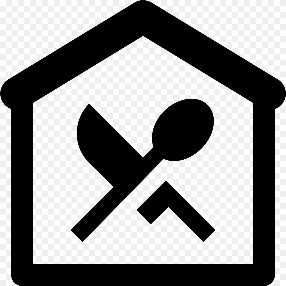 Restaurant Building Icon Restaurant Icon White, Gray Free Transparent Png