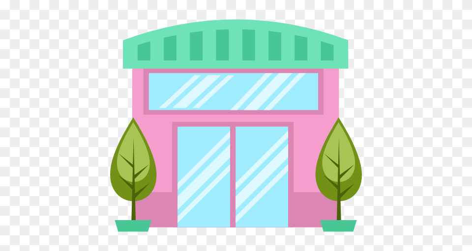 Restaurant Business Shop Store Buildings Icon, Garage, Indoors, Outdoors, Leaf Free Png