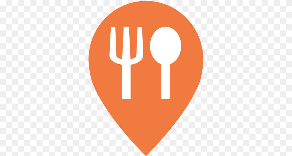 Restaurant Fill Multicolor Icon With And Vector Format, Cutlery, Fork, Spoon Free Transparent Png