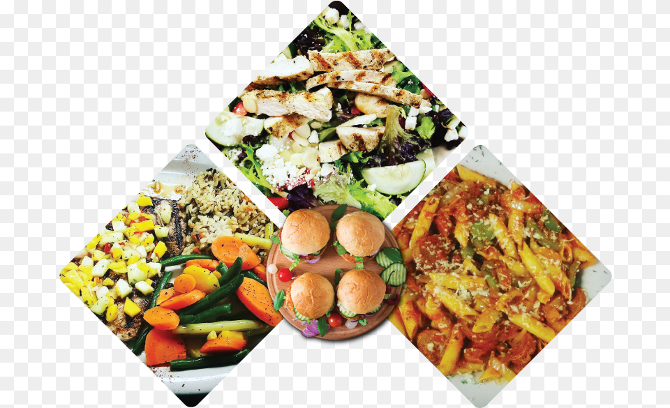 Restaurant Food, Art, Meal, Lunch, Collage Png Image