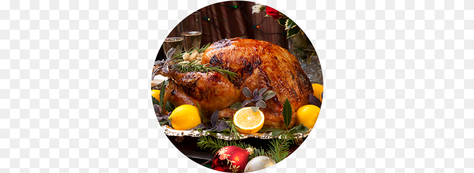 Restaurant Golf Mccormick Ranch Club Christmas Cooked Turkey, Meal, Dinner, Food, Roast Png Image