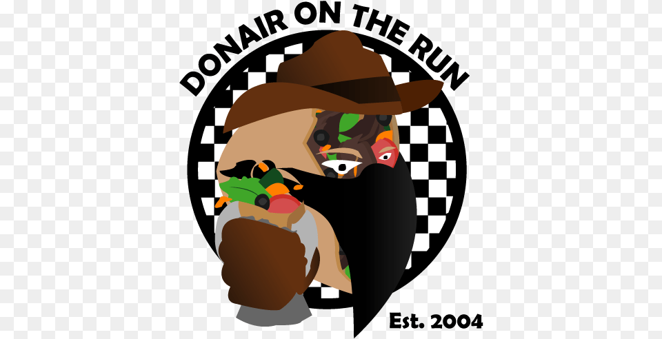 Restaurant Logo Design For Donair Cartoon, Clothing, Hat, Photography, Baby Png
