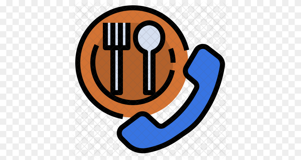 Restaurant Reservation Icon Restaurant Reservation, Cutlery, Electrical Device, Microphone Png Image