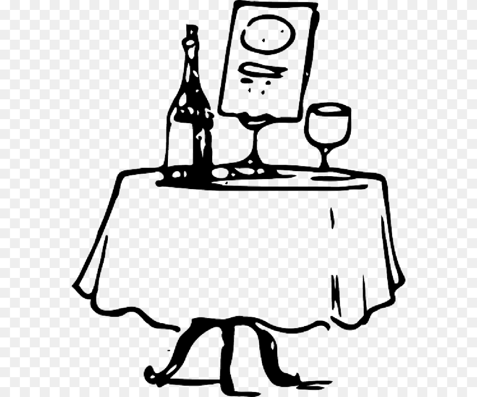 Restaurant Table Clip Art, Tablecloth, Glass, Dining Table, Furniture Png