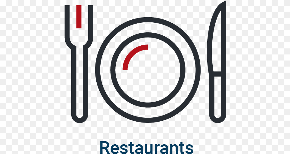 Restaurants Homepage Icon Circle, Cutlery, Fork, Gas Pump, Machine Free Transparent Png