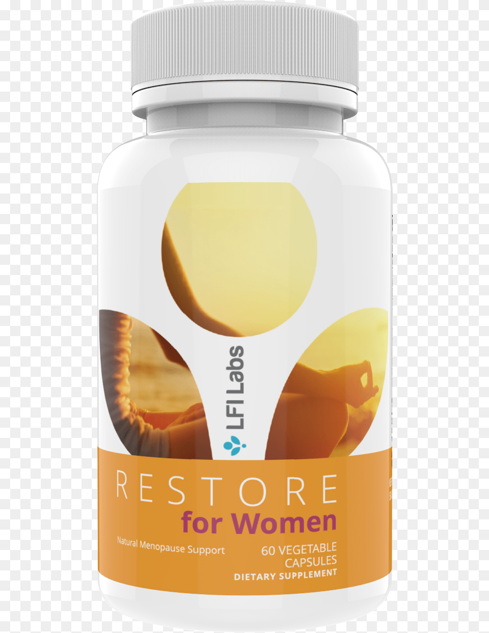 Restore For Women Menopause Supplement Veggie Mango, Jar, Bottle, Shaker, Food Free Transparent Png