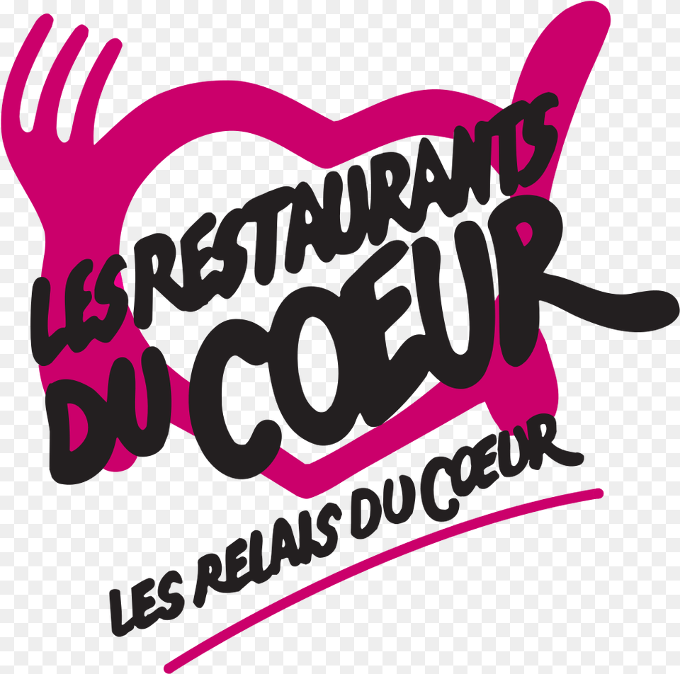 Restos Du Coeur Logo Restaurant Du Coeur, Sticker, Dynamite, Weapon Free Transparent Png
