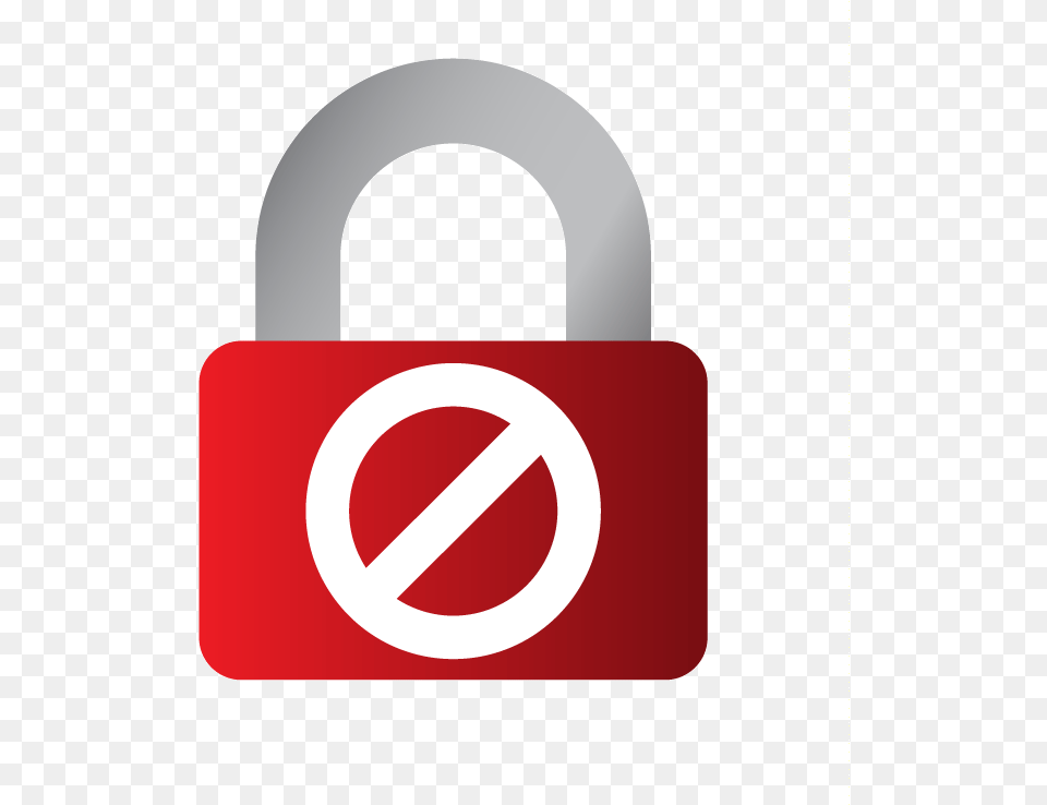 Restricted Access Lock Sign, Food, Ketchup Free Png Download