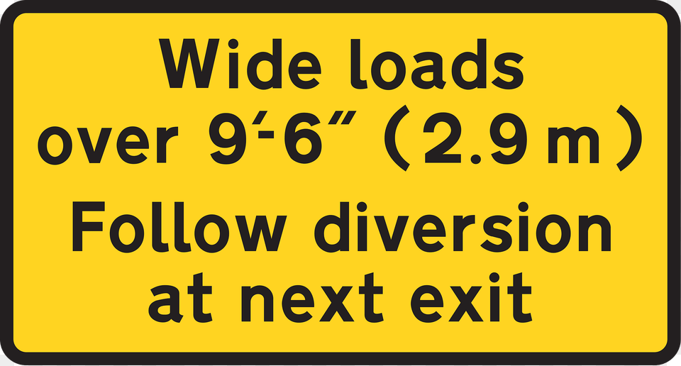Restrictions Apply No Vehicles Over Width Shown Clipart, Text, Symbol, Number Free Png Download