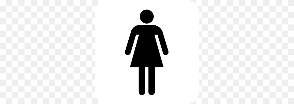Restroom Sign, Symbol, Silhouette, Person Free Transparent Png