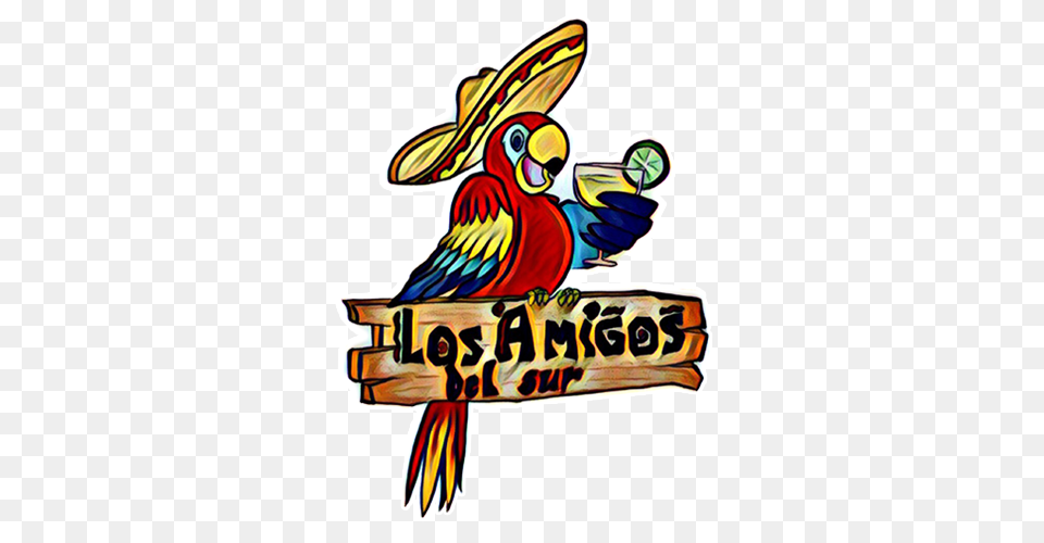 Result For Amigos Clipart Parrotspalmsampparty, Animal, Bird, Parrot, Clothing Free Png Download