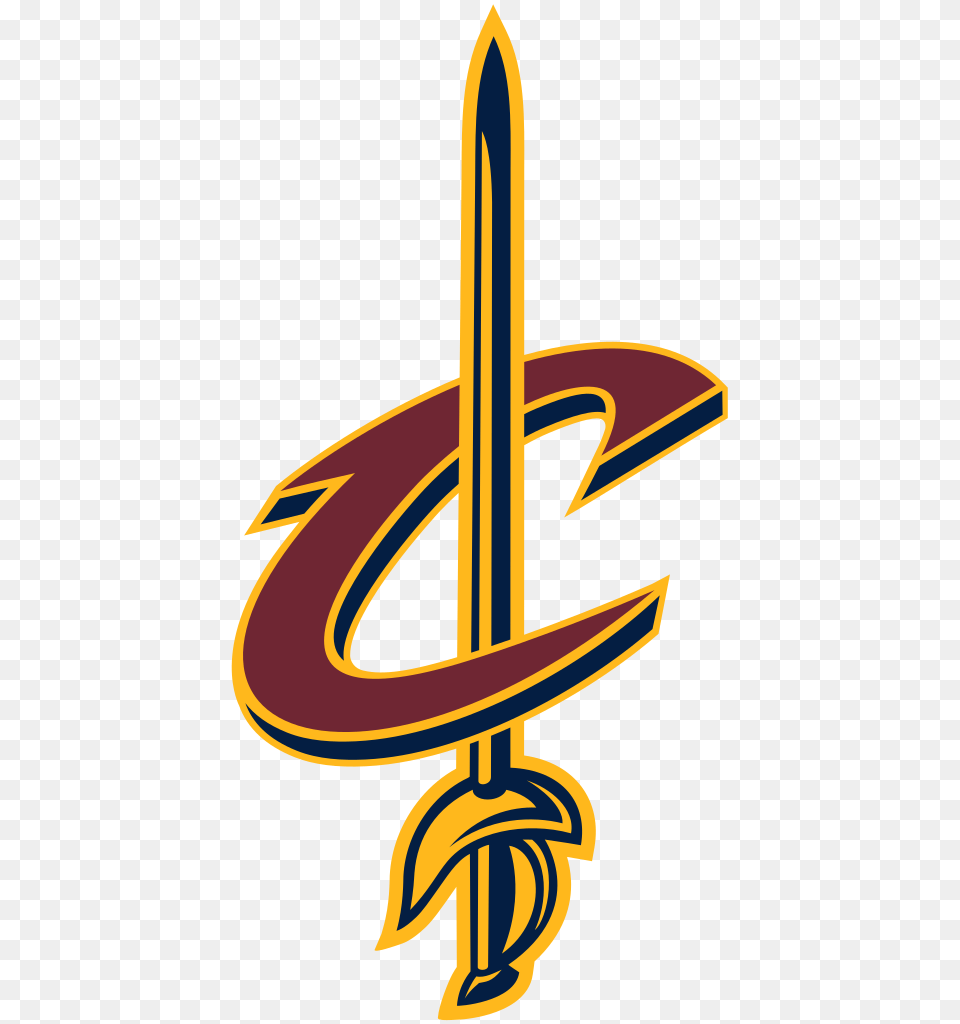 Result For Cleveland Cavs Logo Printables, Sword, Weapon, Rocket Png