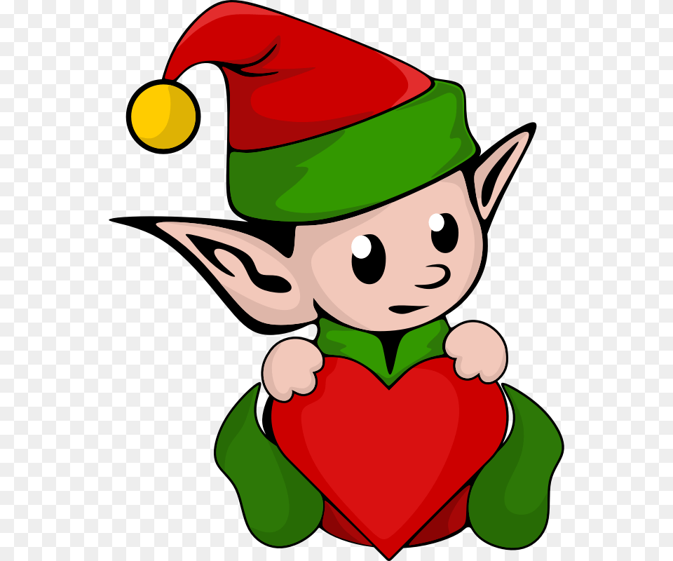 Result For Elf Clipart Cute Cute Elf Clipart, Face, Head, Person, Snowman Png