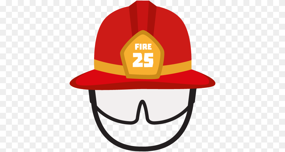 Result For Fireman Hat Graphic Fire Truck, Baseball Cap, Cap, Clothing, Hardhat Free Png Download