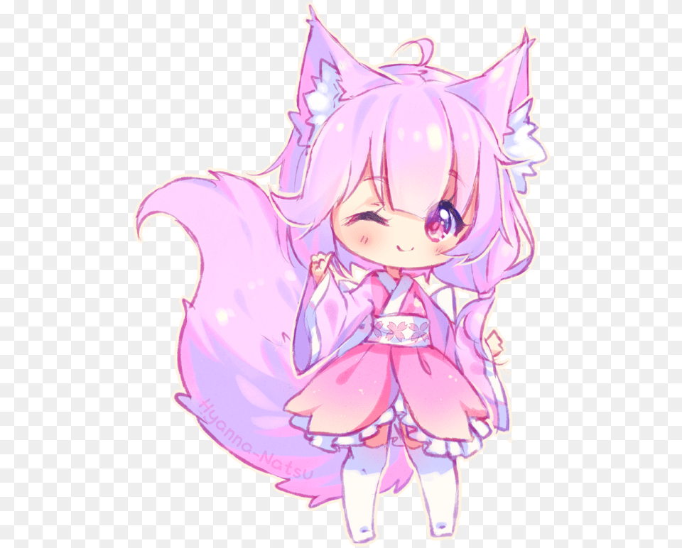 Result For Hyanna Natsu Chibi Chiye Hyanna Natsu Chibi Animal, Book, Comics, Publication, Purple Png