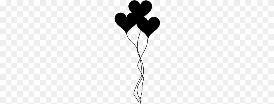 Resultado De Imagem Para Silhouette Love Heart Love Balloons Black And White, Accessories, Formal Wear, Tie, Clothing Free Png