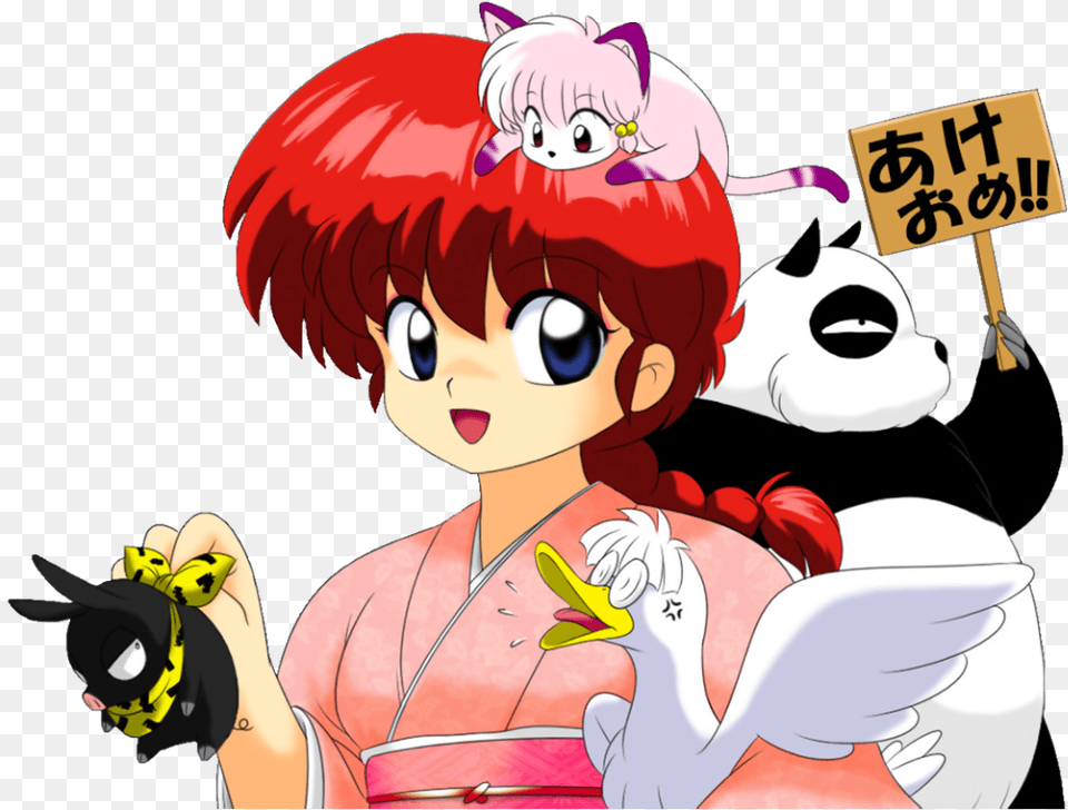 Resultado De Imagen De Ranma 12 Ranma 1 2 Return, Book, Comics, Publication, Face Free Png Download