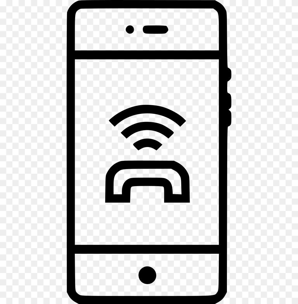 Resume Icon For Profile, Electronics, Mobile Phone, Phone, Stencil Png