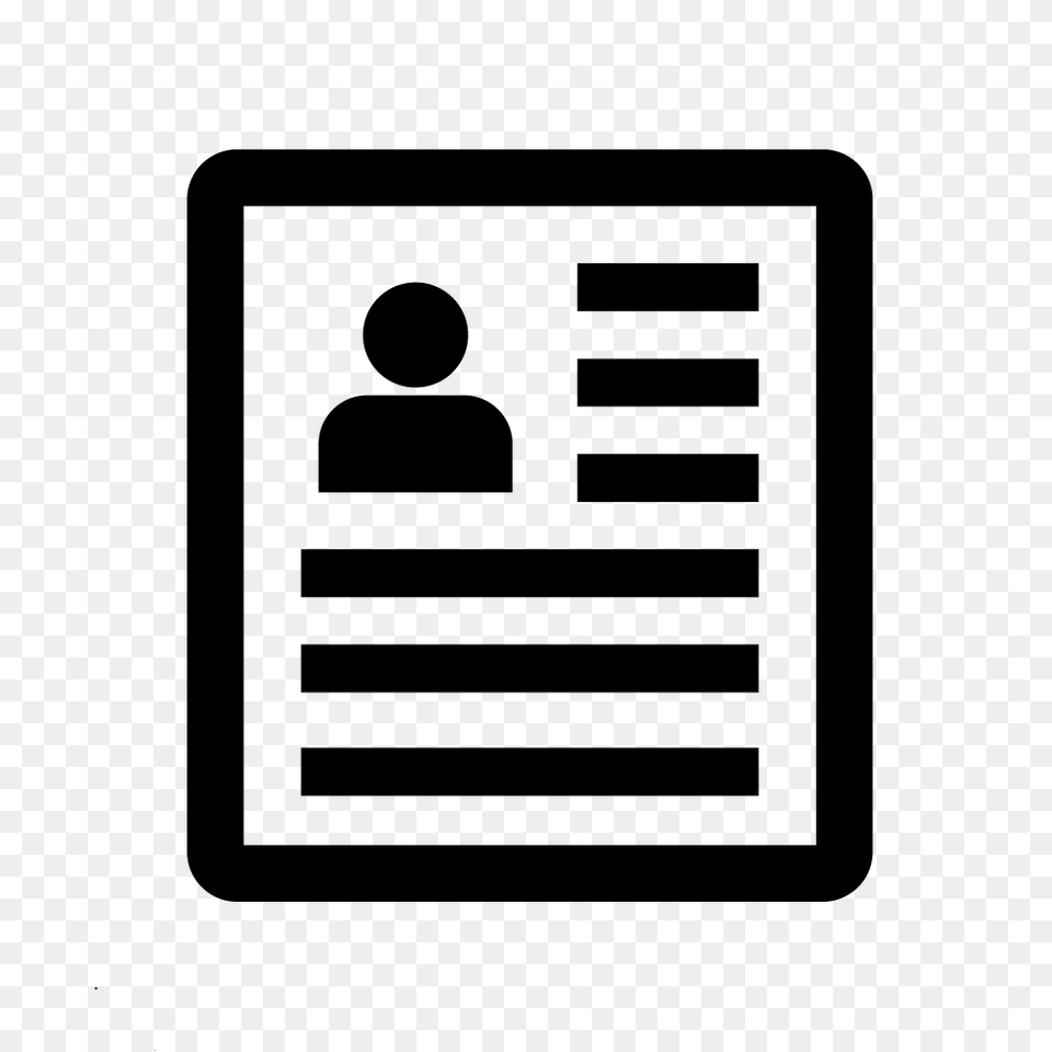 Resume Icons, Blackboard Free Png