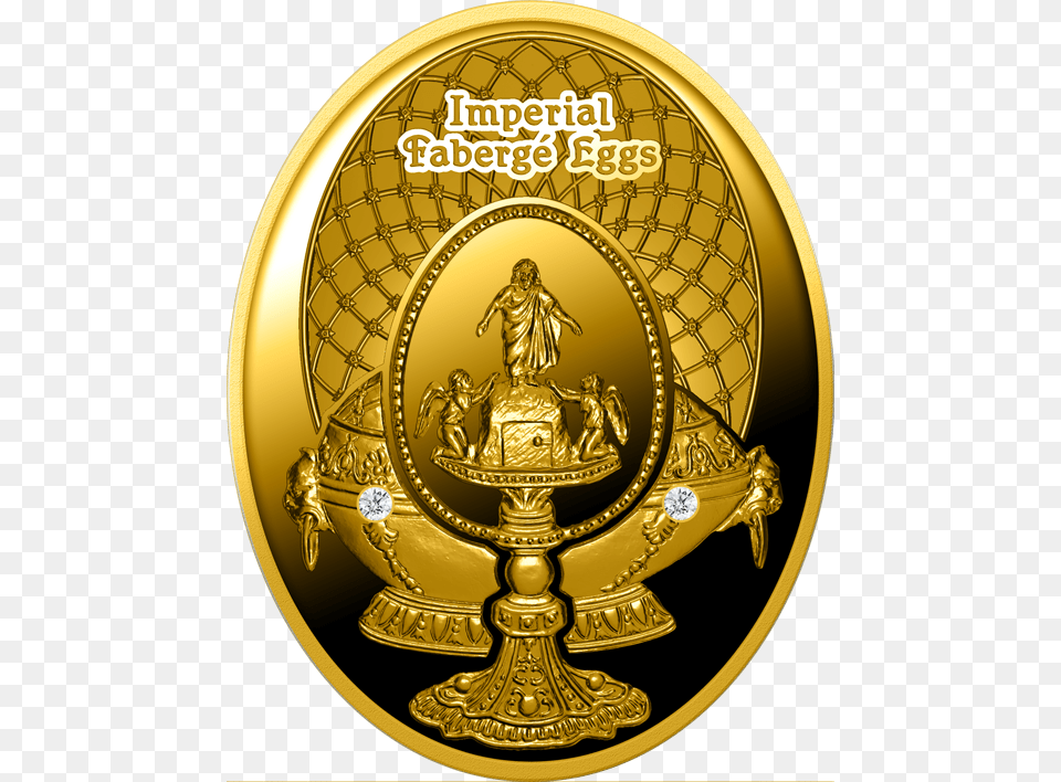 Resurrection Egg Gold Coin In Wooden Case Emblem, Adult, Male, Man, Person Png