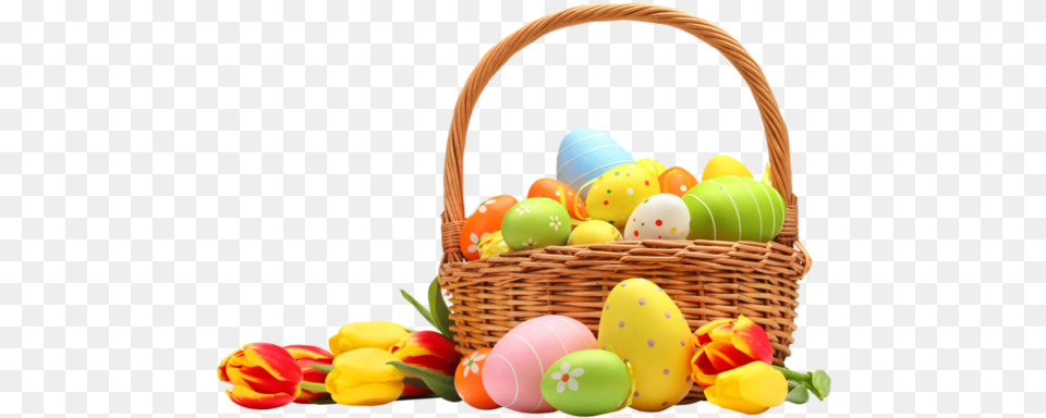 Resurrection Of Jesus Easter Bunny Basket Food Happy Easter Eggs, Egg Free Png