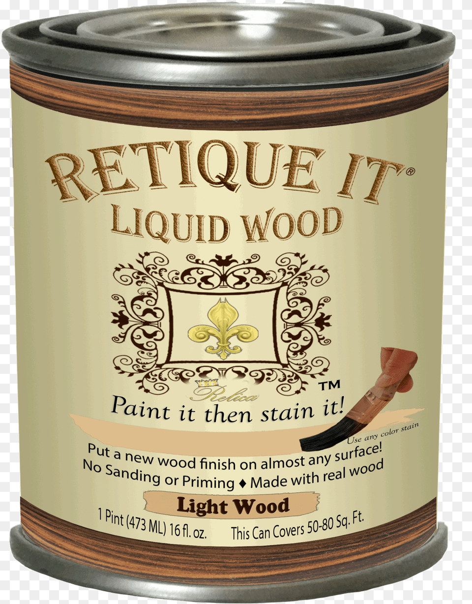 Retique It Liquid Wood Paint, Tin, Can Free Png