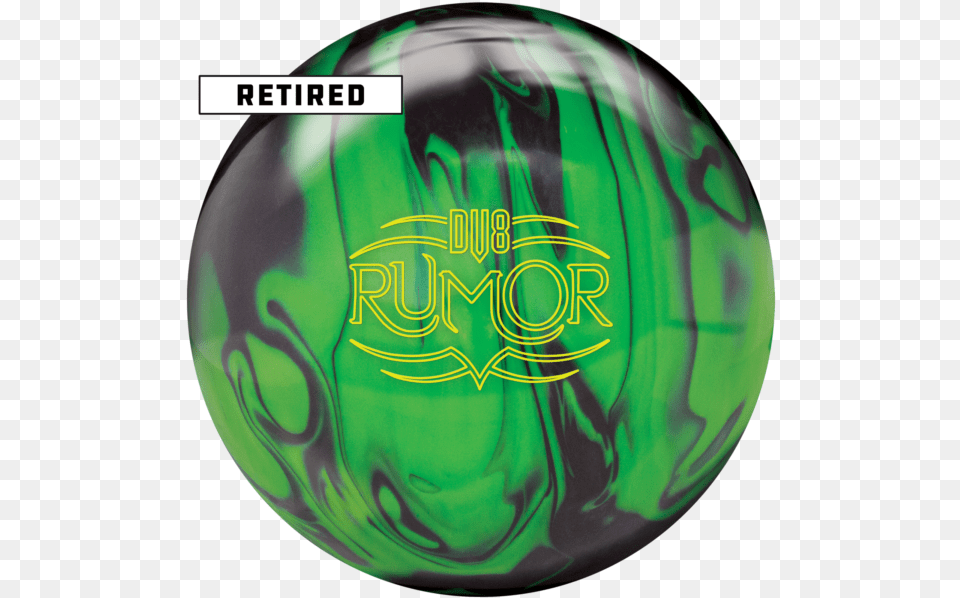 Retired Rumor Dv8 Rumor, Ball, Bowling, Bowling Ball, Leisure Activities Free Png Download