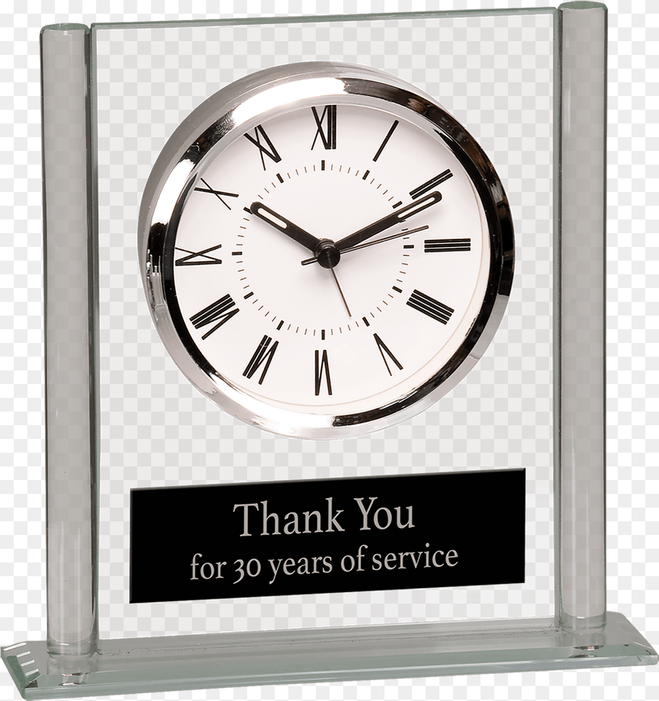 Retirement Engraved Clock Gift, Analog Clock Free Png Download