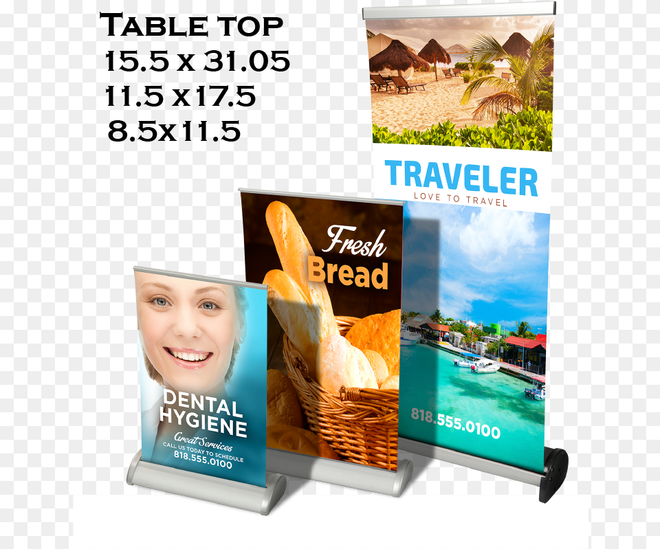 Retractable 1 Table Top Banners, Advertisement, Poster, Adult, Wedding Free Png Download