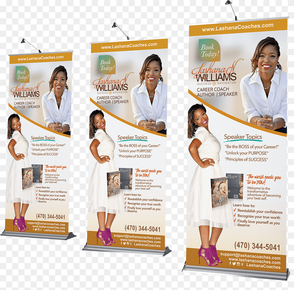 Retractable Banners Flyer, Advertisement, Poster, Adult, Person Free Png Download