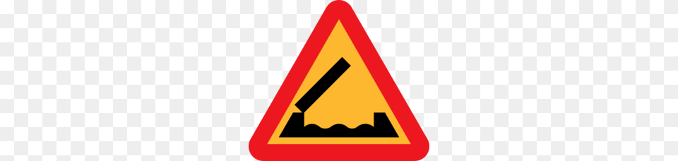 Retractable Bridge Roadsign Clipart, Sign, Symbol, Road Sign, Dynamite Free Png Download