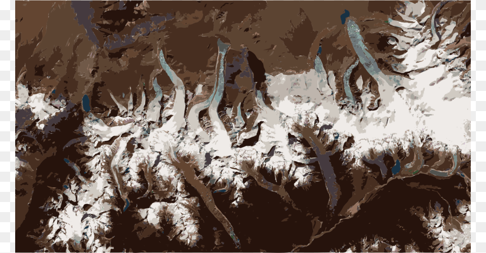Retreat Of Glaciers Since 1850 Clipart Glacier Glacial Glaciers Nasa, Weather, Nature, Outdoors, Art Free Png Download