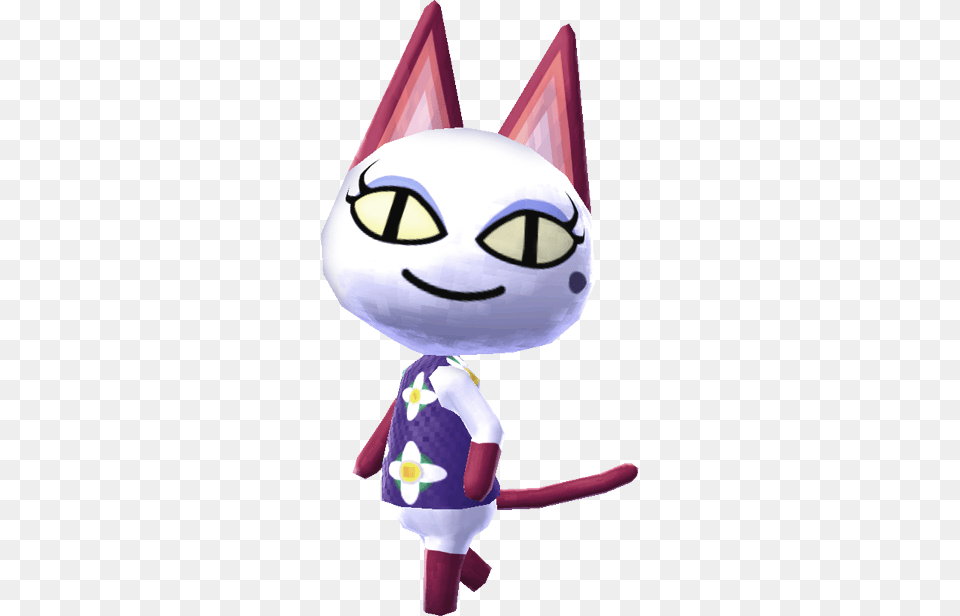 Retrieved From Quothttp Animal Crossing White Cat, Pinata, Toy, Person Free Png