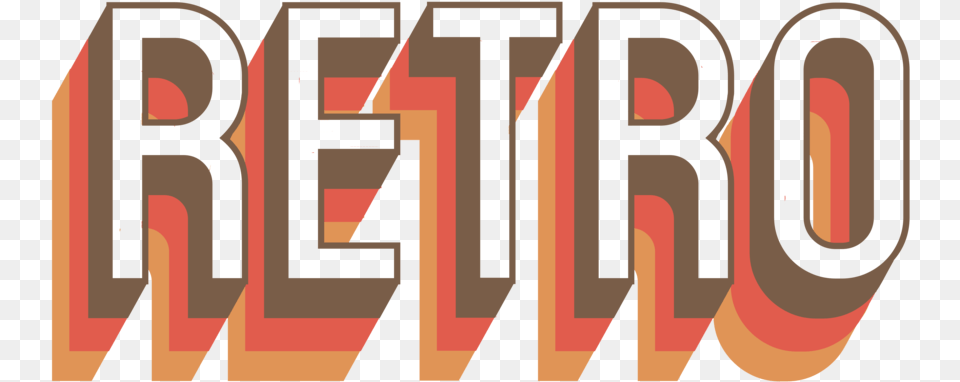 Retro, Text Free Png Download