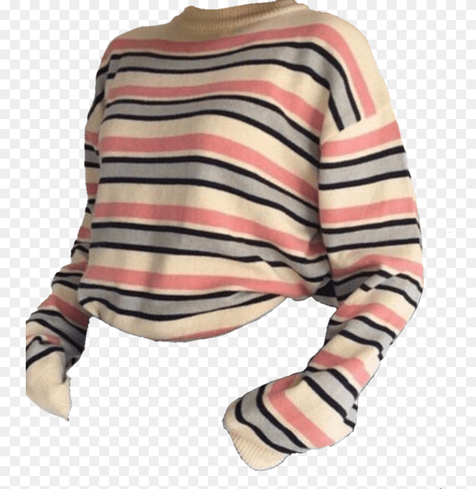 Retro And Sweater Vintage Aesthetic Clothes, Clothing, Long Sleeve, Sleeve, Baby Png Image