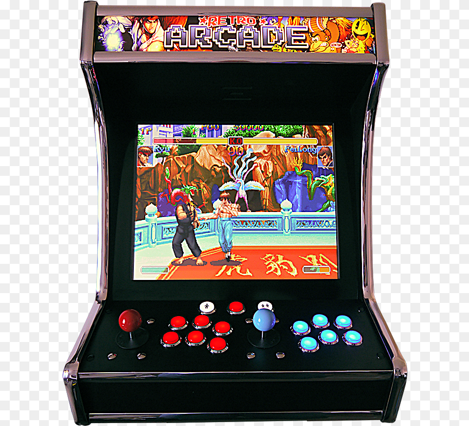Retro Arcade Machine, Arcade Game Machine, Baby, Game, Person Free Png