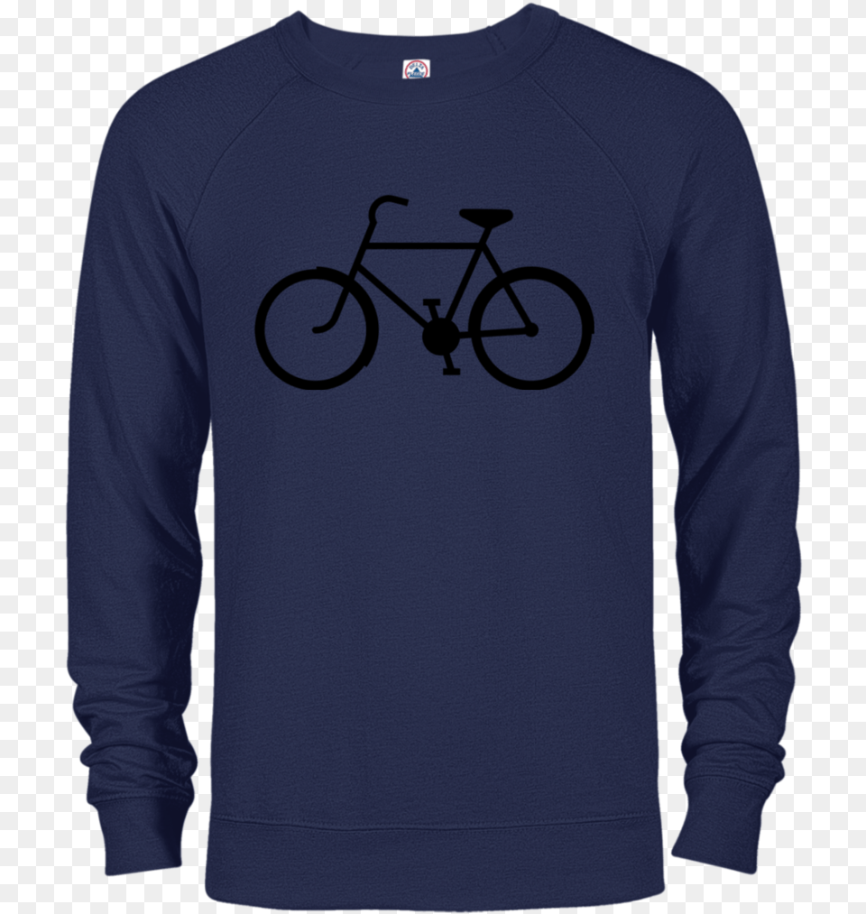 Retro Bicycle French Terry Crew Borrowing The Master39s Bicycle And Other Essays, Sleeve, Clothing, Long Sleeve, Wheel Free Png