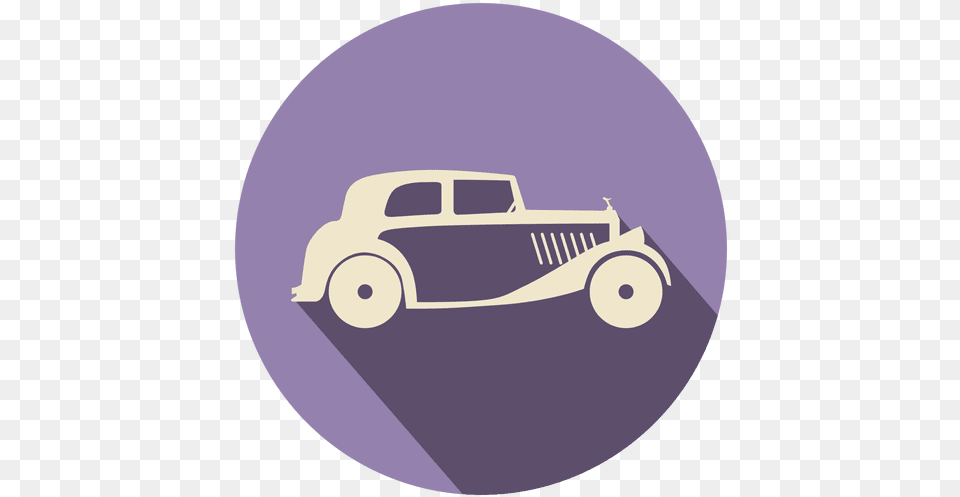 Retro Car Icons In Svg Ai To Download Car Vintage Icon, Purple, Transportation, Vehicle Png