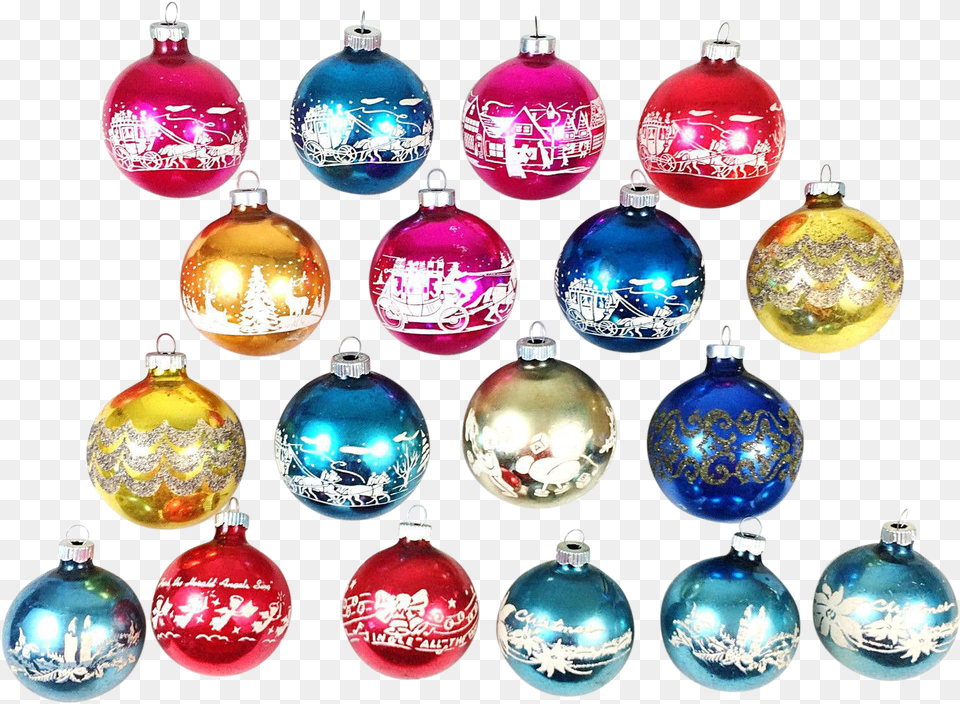 Retro Christmas Ornaments Christmas Ornament, Accessories, Christmas Decorations, Festival, Christmas Tree Free Png Download