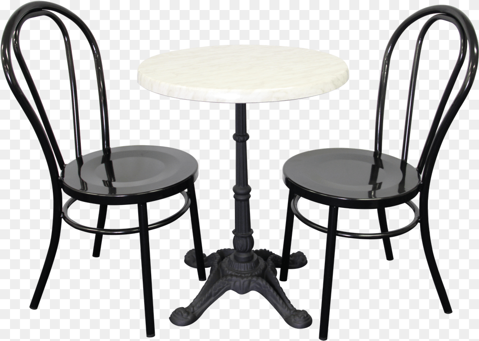 Retro Chrome Table And Chairs, Dining Table, Furniture, Chair, Tabletop Png Image