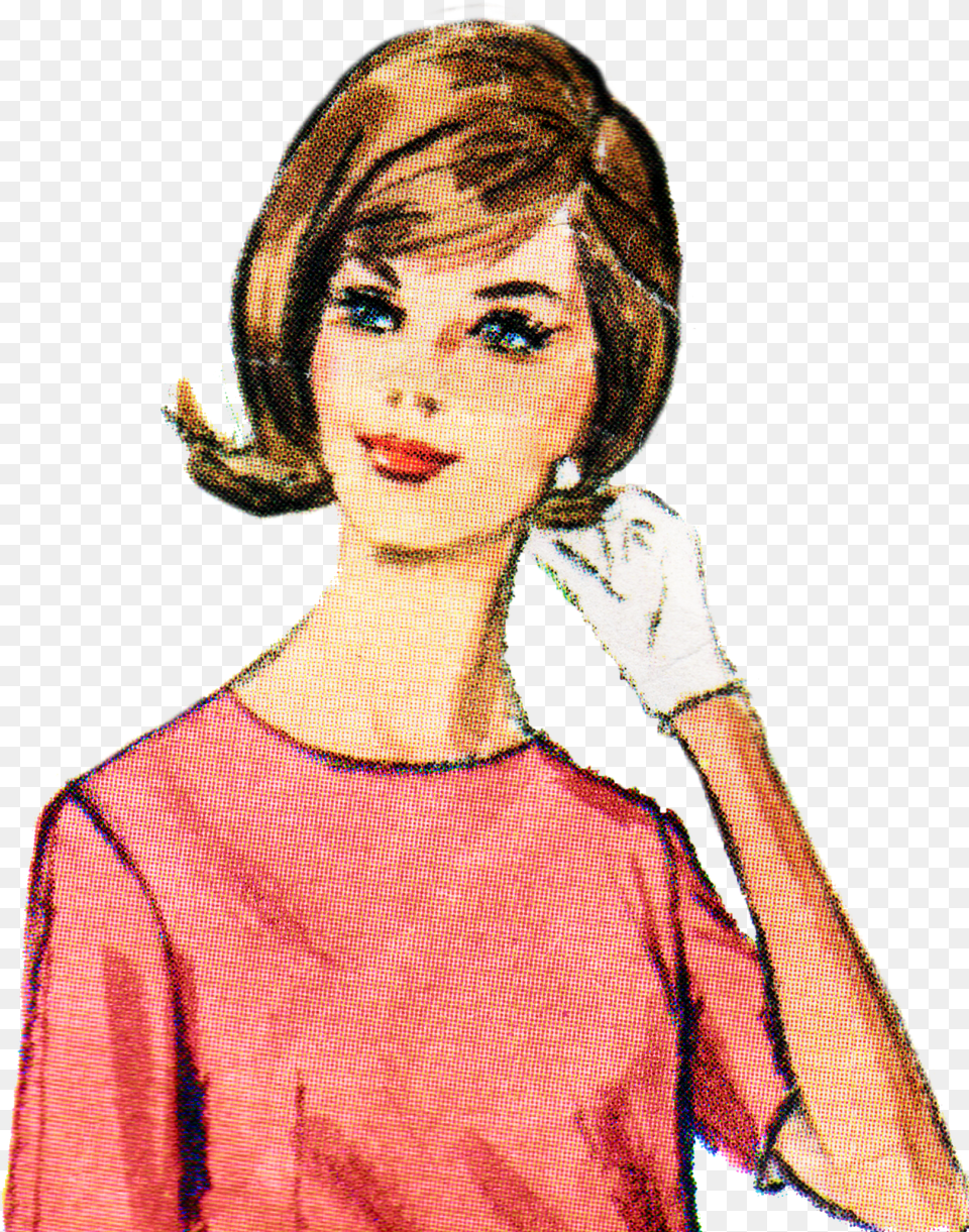 Retro Clip Art Vintage Lady Clipart, Adult, Person, Woman, Female Free Transparent Png