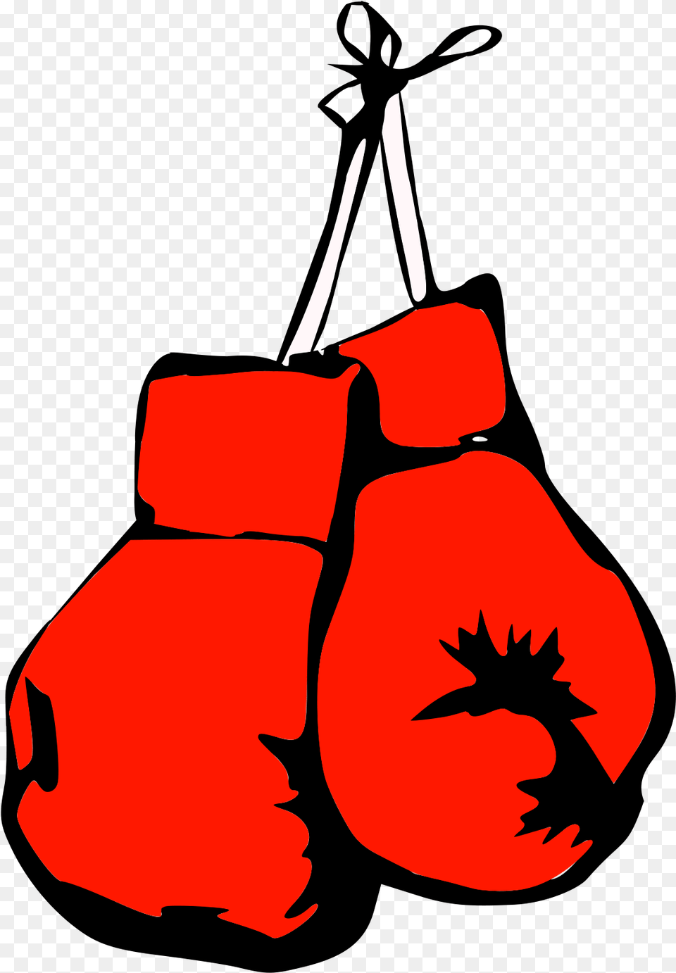 Retro Clipart Boxing Transparent For Hanging Cartoon Boxing Gloves, Clothing, Glove, Person Png Image