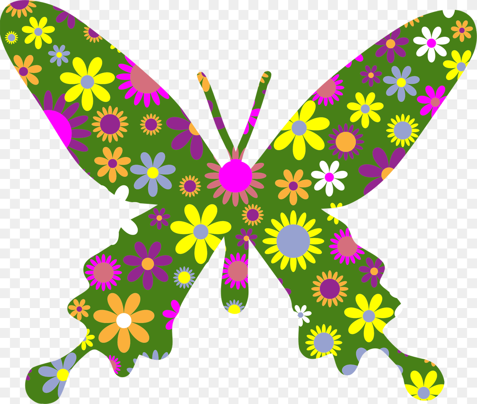 Retro Clipart Butterfly Clipart Butterflies Pink Colorful Object Art, Floral Design, Graphics, Pattern, Purple Png Image