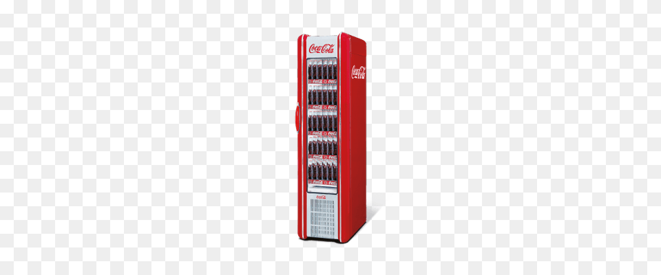 Retro Coca Cola Fridge Gas Pump, Machine, Pump Free Transparent Png