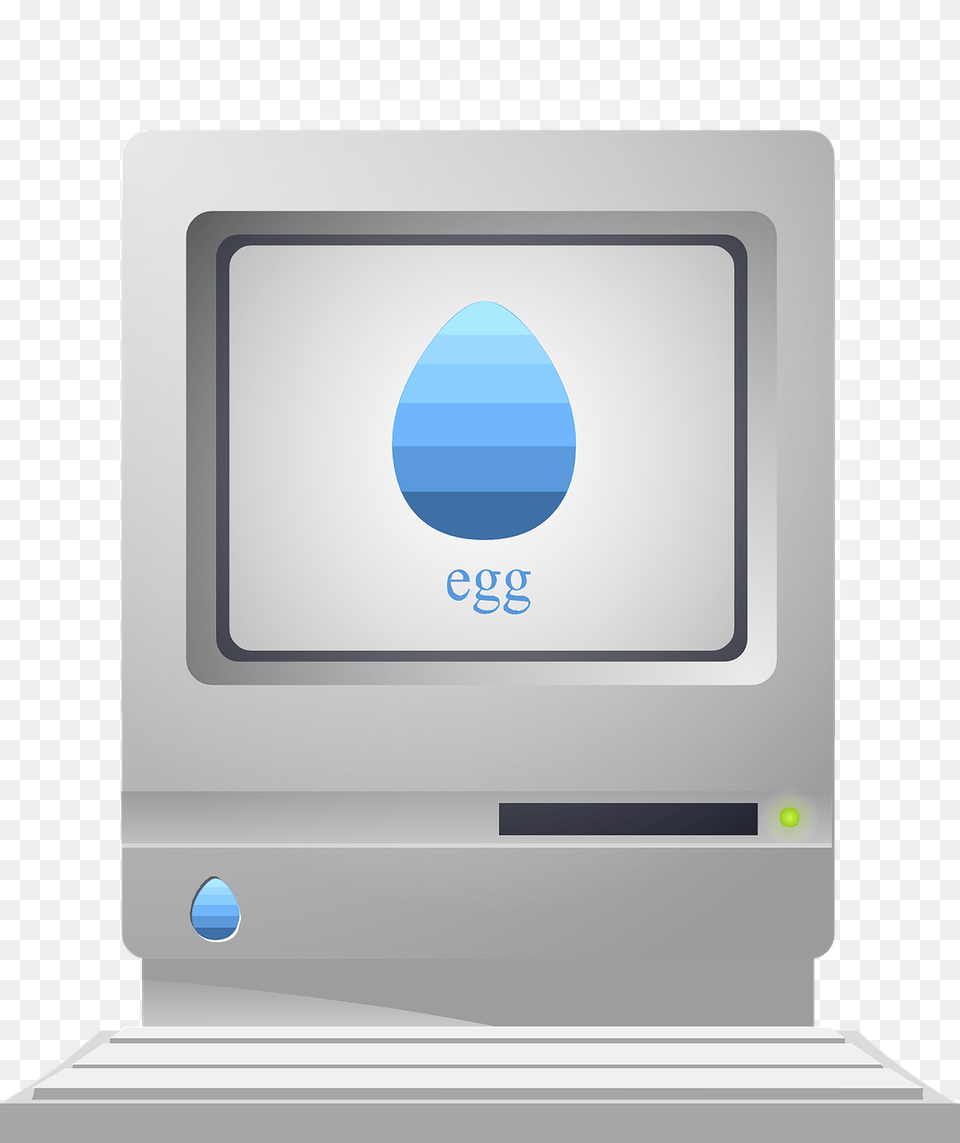 Retro Computer On Transparent, Computer Hardware, Electronics, Hardware, Monitor Free Png Download